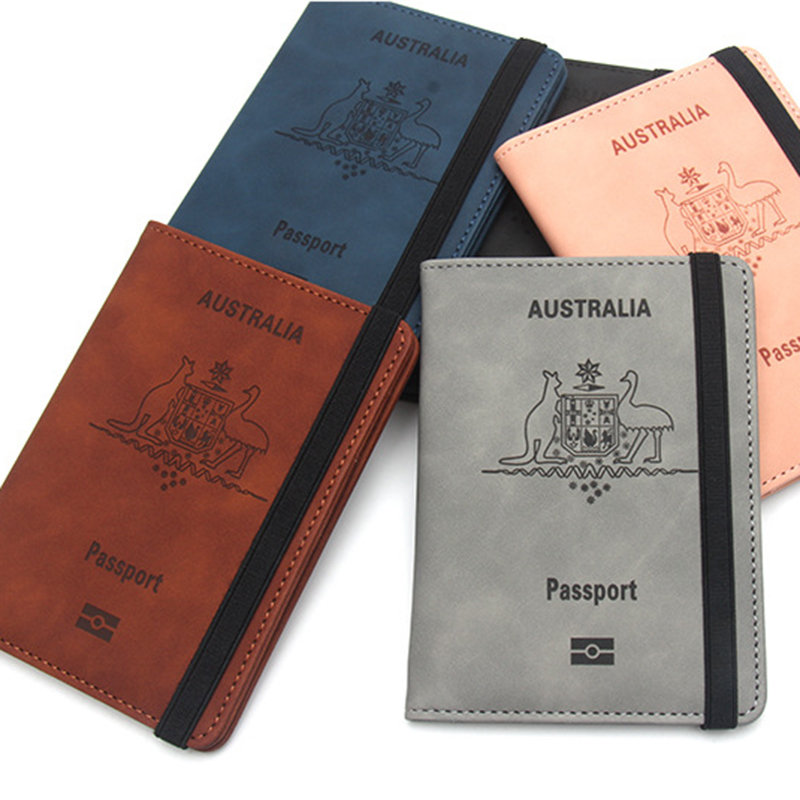 Women'S Accessories Australia - Australia Passport Cover Rfid portafoglio da