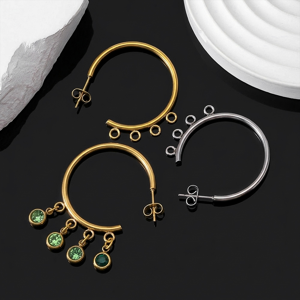 Women Accessories Gift Set - 10 pz. Componenti per Orecchini a