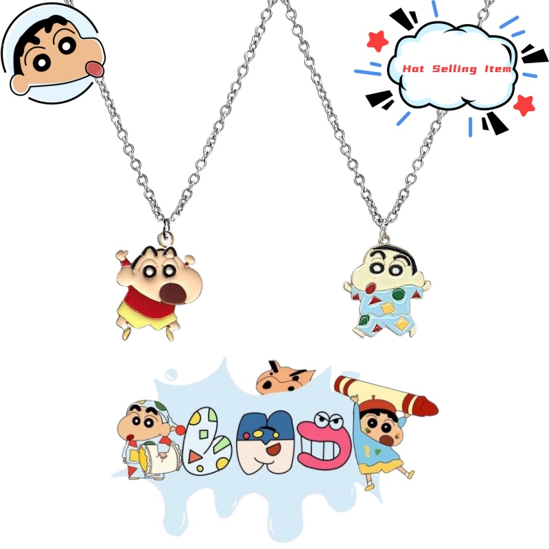 Women Accessories Gift Set - Collana con ciondolo a tema Crayon
