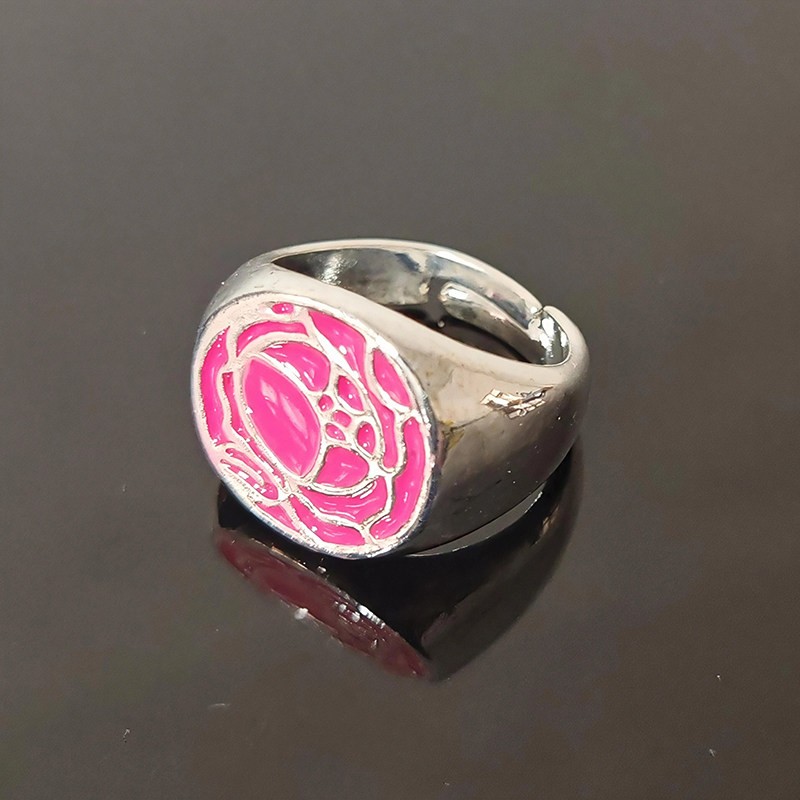 Women Accessories Gift Set - Anello Rosa Tenjou Utena, Accessorio Cosplay