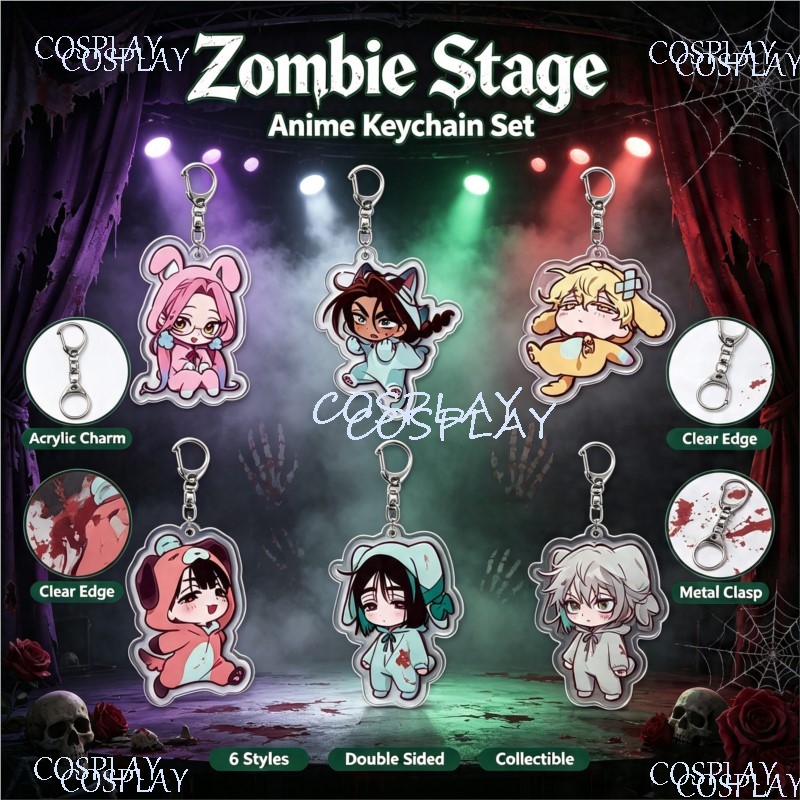 Women Accessories Gift Set - Portachiavi Moda Zombie Stage SUA MIZI,