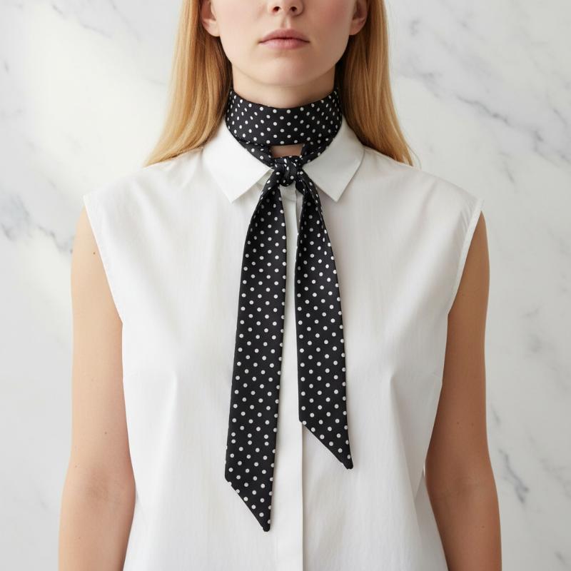 Women'S Korean Accessories - Sciarpa di Seta alla Moda con