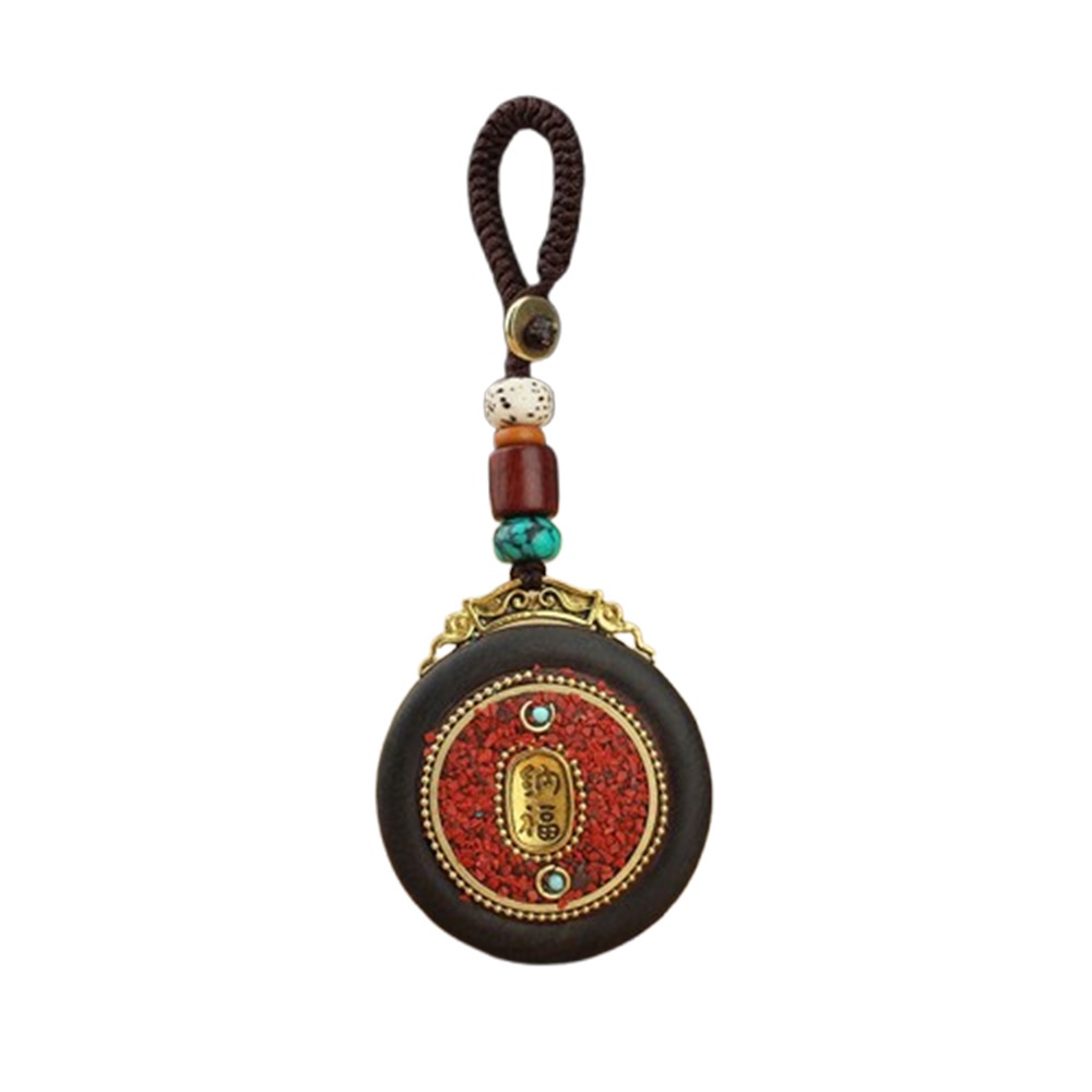 Women Accessories Nepal - Portachiavi in Legno di Ebano Stile