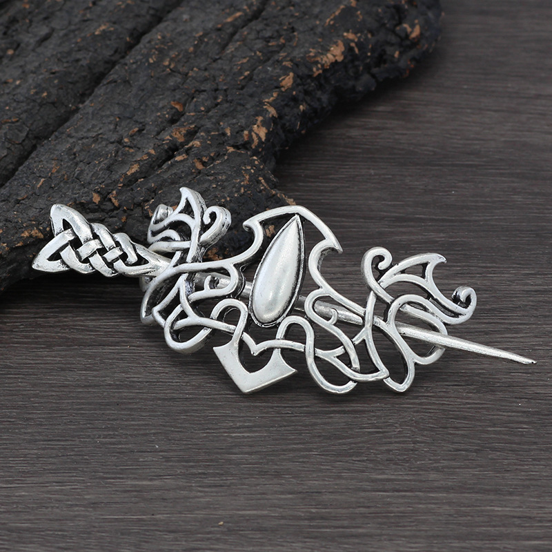 Women'S Viking Accessories - Forcine per capelli in lega da