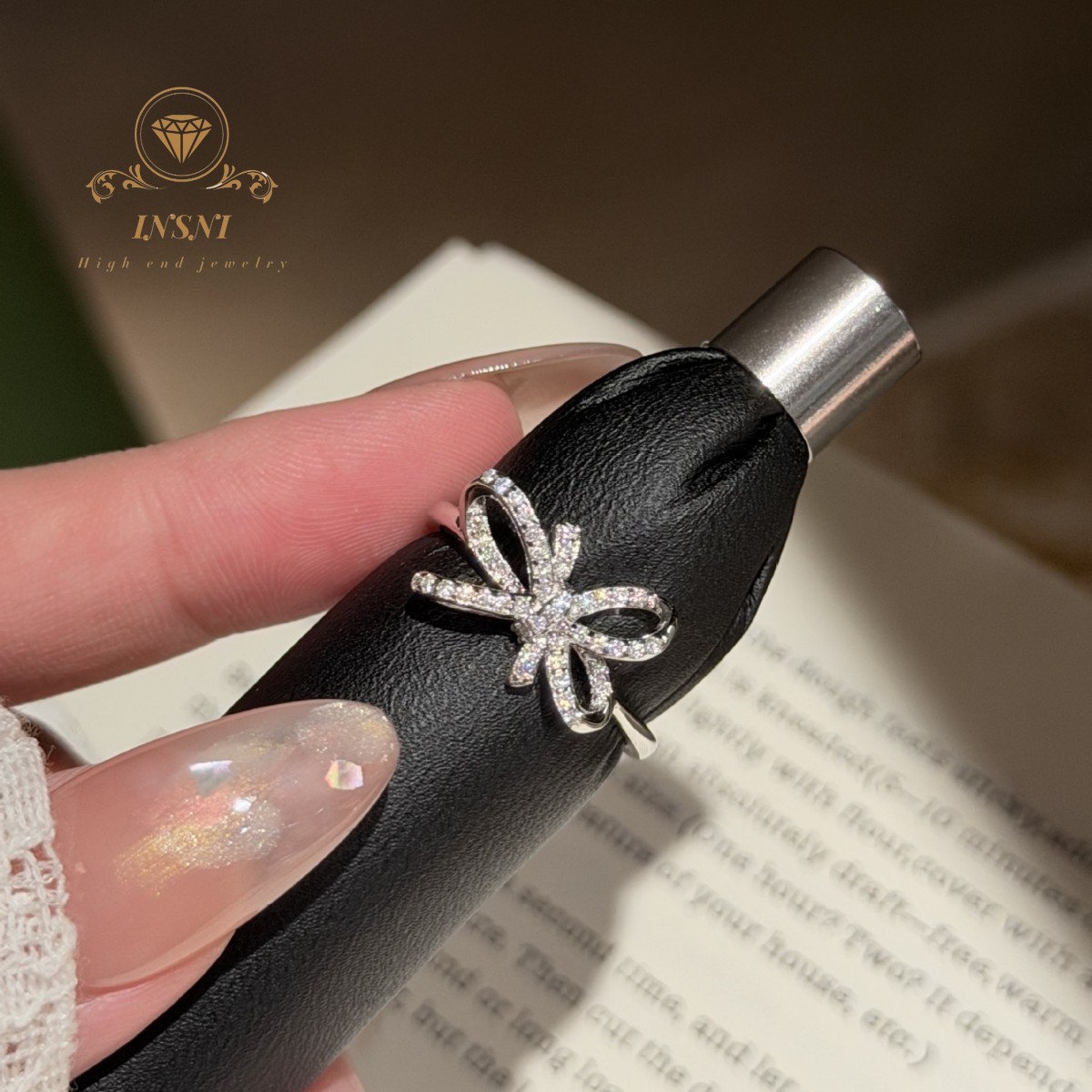 Anello a Fiocco in Argento con - Women'S Affordable Accessories recensione e prezzo