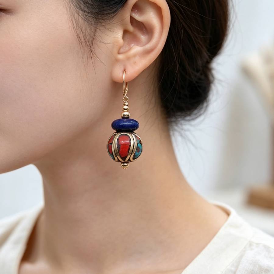 Orecchini Pendenti Artigianali - Women Accessories Nepal recensione e prezzo