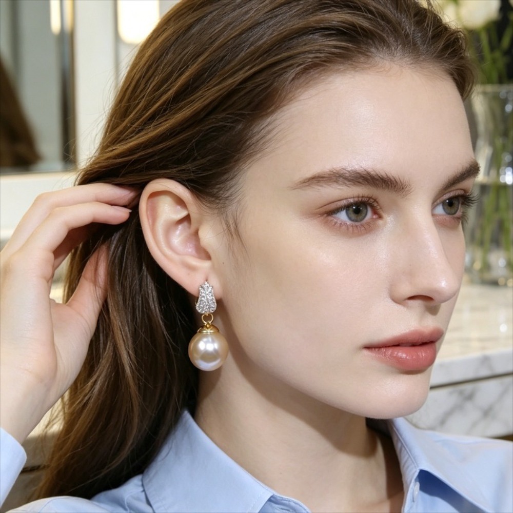 1 paio di orecchini di lusso l - Women'S Affordable Accessories recensione e prezzo