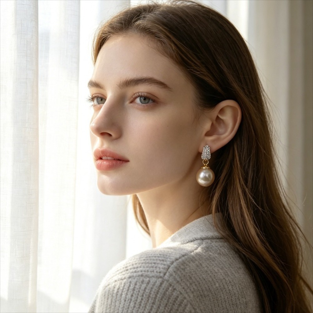 1 paio di orecchini di lusso l - Women'S Affordable Accessories recensione e prezzo