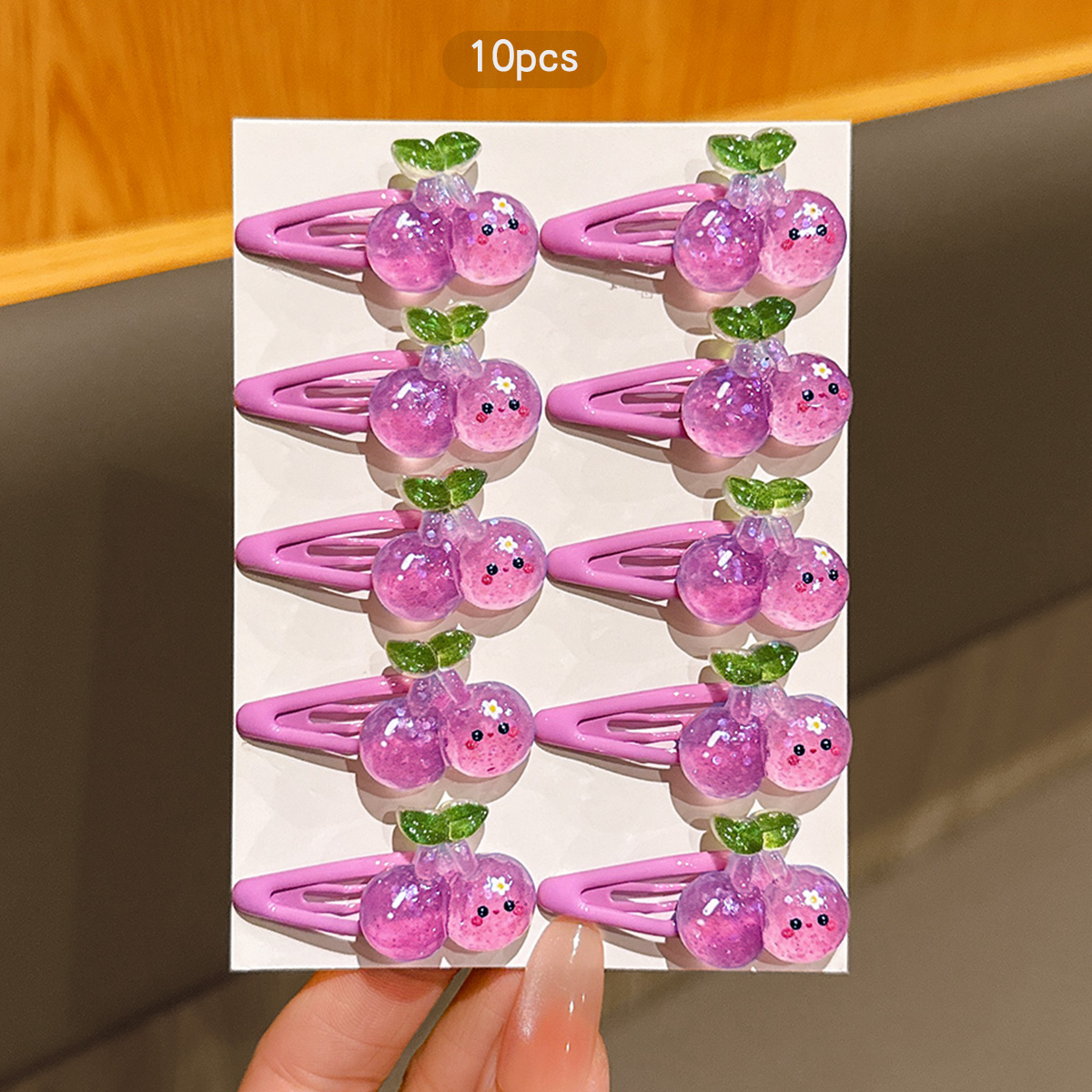 10 fermagli per capelli viola  - Women'S Affordable Accessories recensione e prezzo