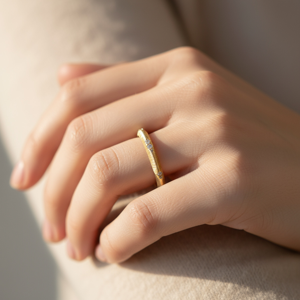 Anello Moissanite con finitura - Women'S Affordable Accessories recensione e prezzo