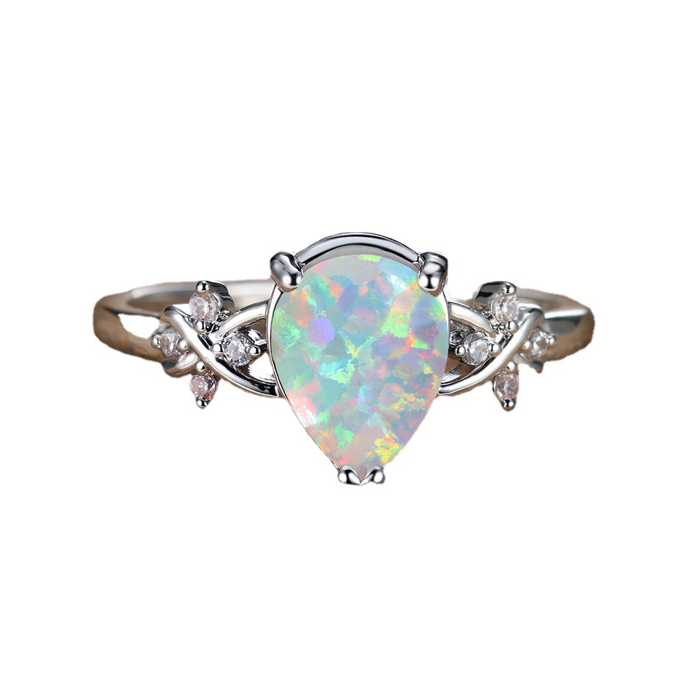 Nuovo Anello Floreale a Goccia - Women'S Accessories Australia recensione e prezzo