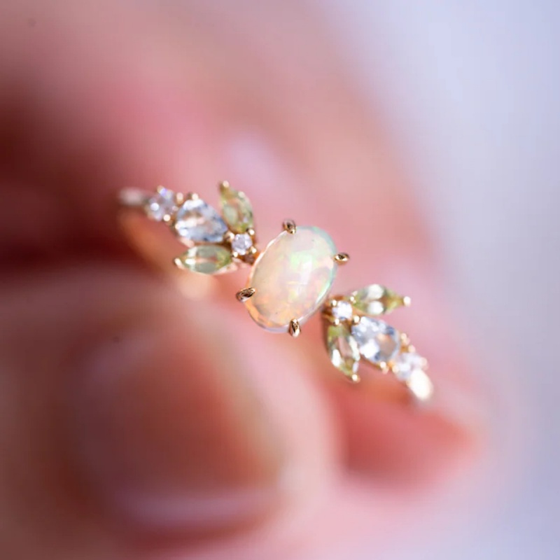 Anello con Zircone a Occhio di - Women'S Accessories Australia recensione e prezzo