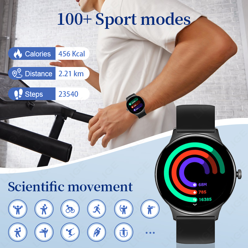 LIGE Smartwatch Ultra Sottile  - Women Accessories Display recensione e prezzo