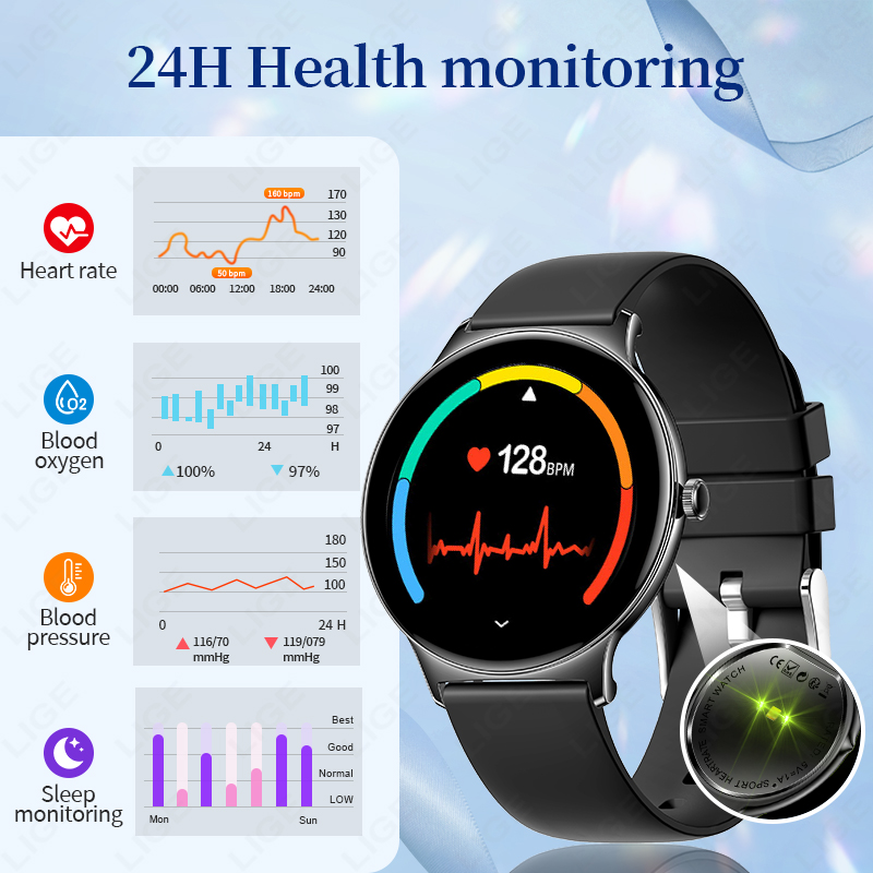 LIGE Smartwatch Ultra Sottile  - Women Accessories Display recensione e prezzo
